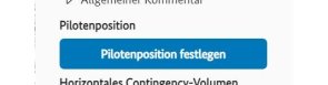 Schalter "Pilotenposition festlegen" im Menü "Betriebsvolumen" 