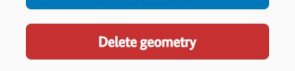 "Delete geometry" button in the "Geometry" menu