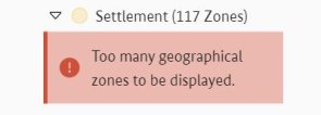 Notification: Number of zones within an area membership exceeds the limit of 100 zones