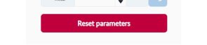 "Reset parameters" button in the "Parameters" menu